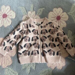 Bonnie Mob Dog Pattern Sweater
